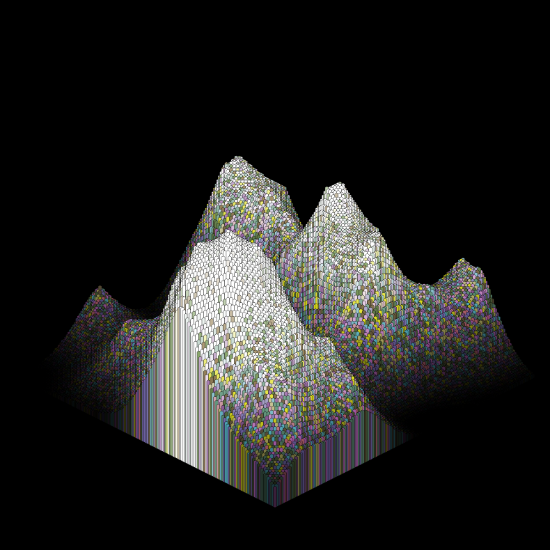 Candy Mountain #6 static token preview