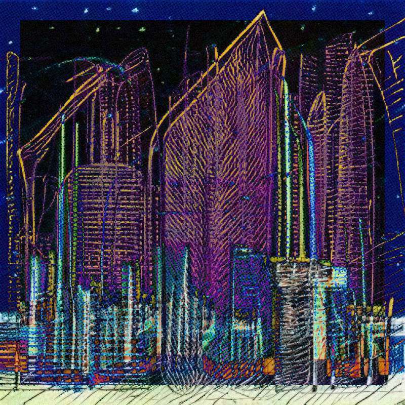 Permutation City #9 static token preview