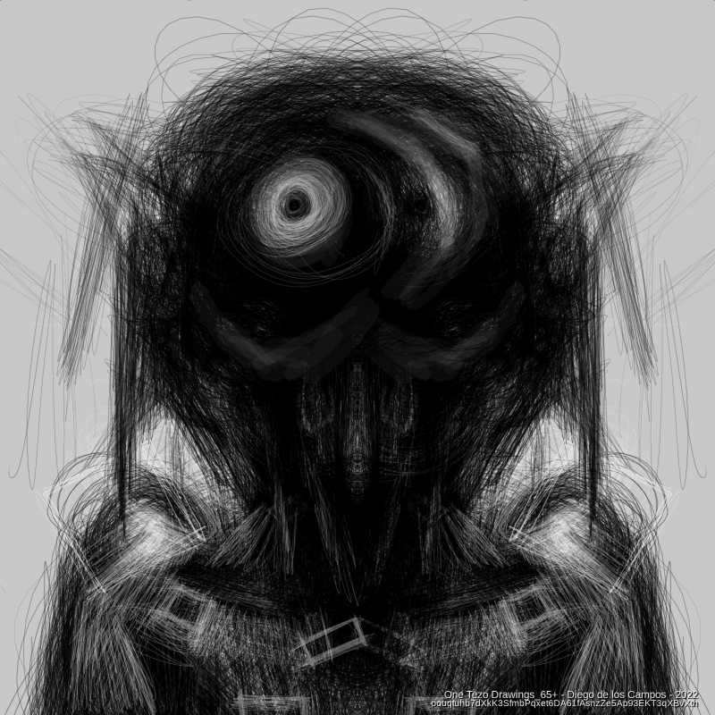One Tezo Drawings_65+ #24 static token preview