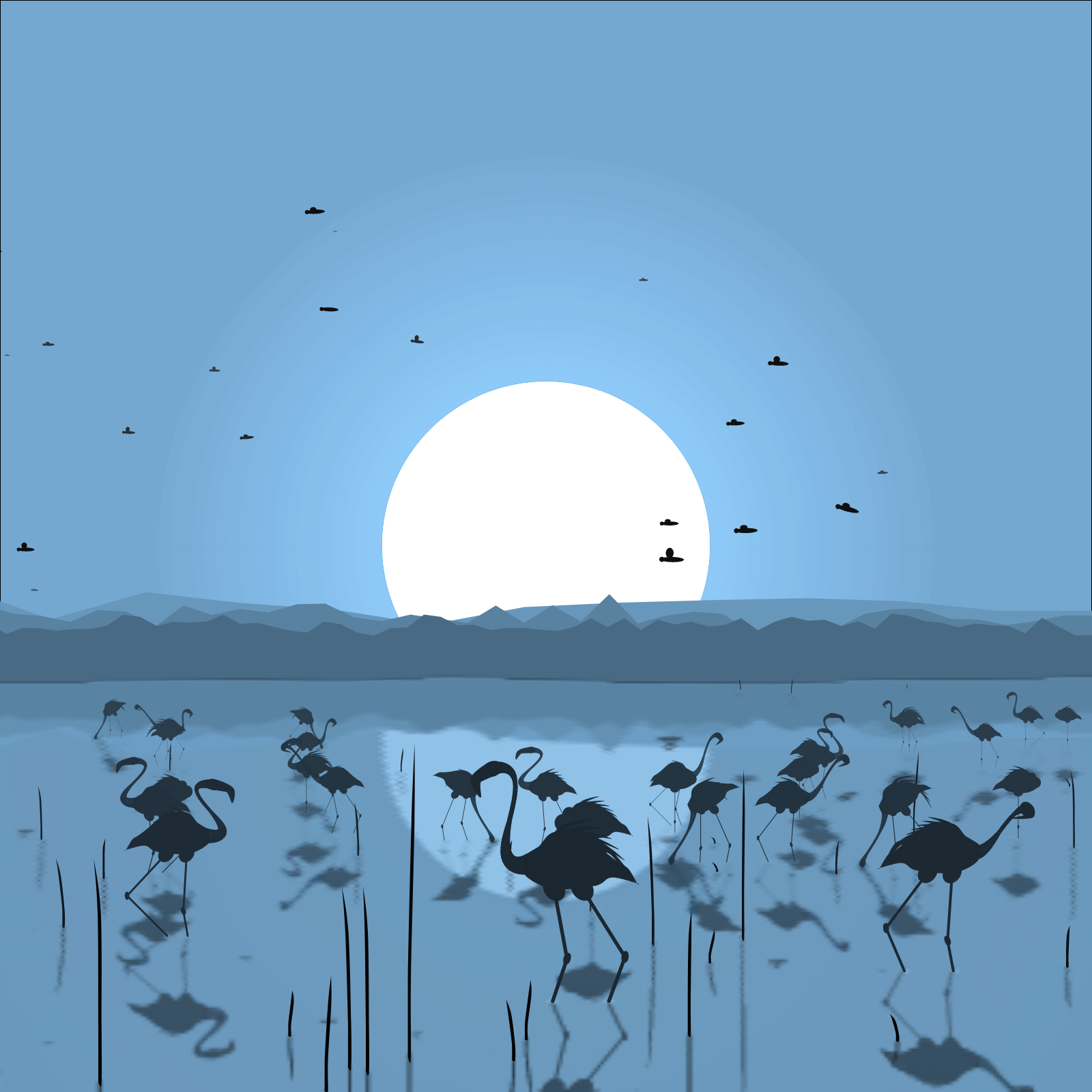 Flamingo Delta #2 static token preview
