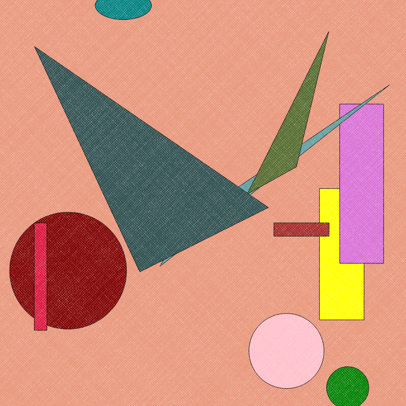Shapes on Fabric. #8 static token preview