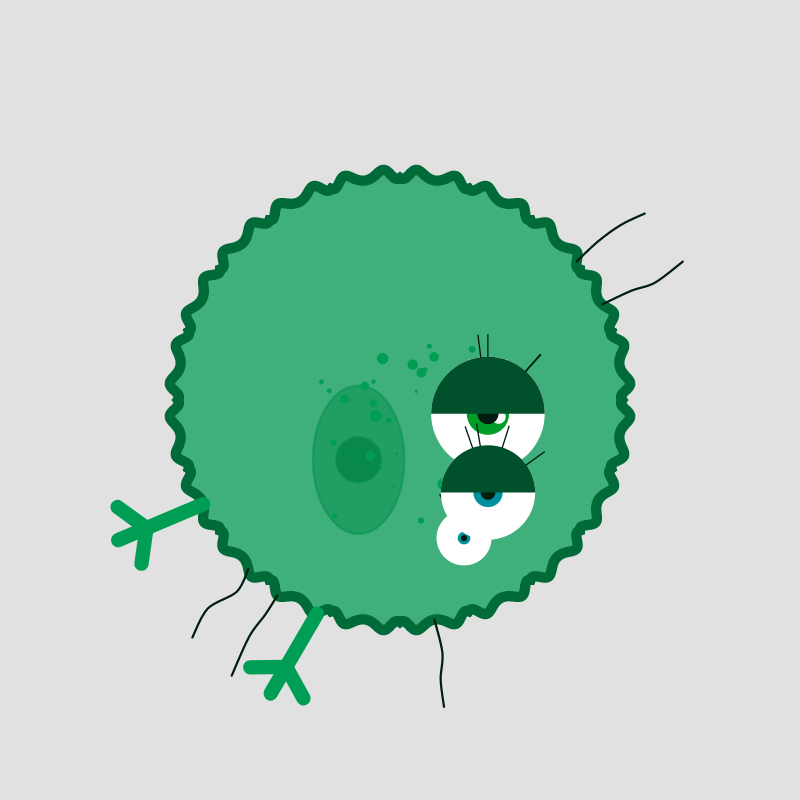 Virus generative #16 static token preview
