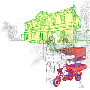 Walking through the city of El Bajo project preview