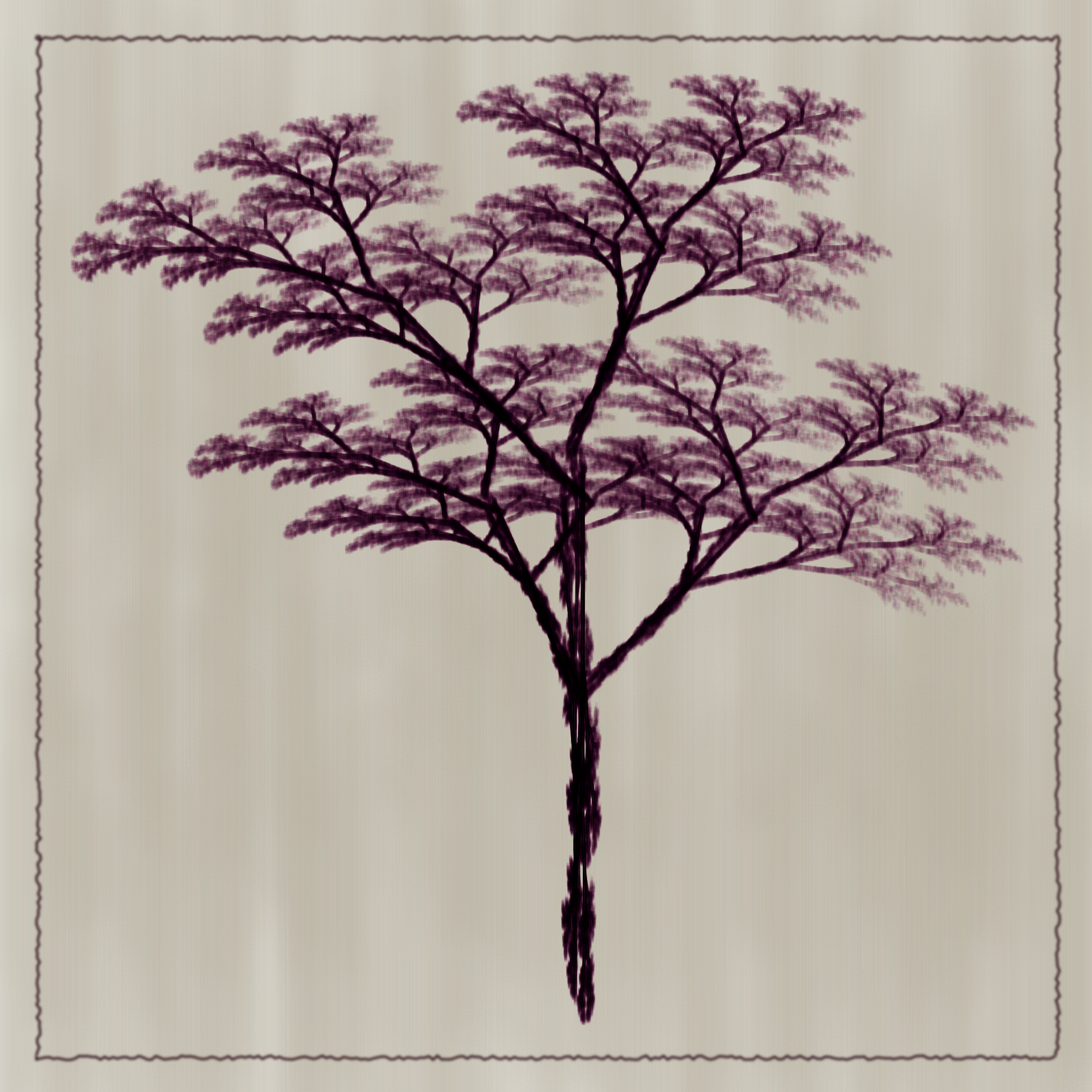 Tree on Silk #9 static token preview