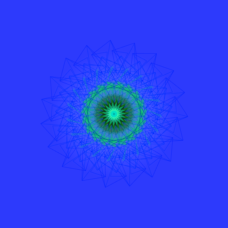 Color Time Mandala #5 static token preview