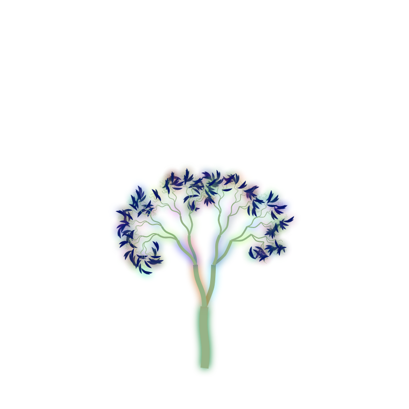 Generative Fractal Tree #8 static token preview