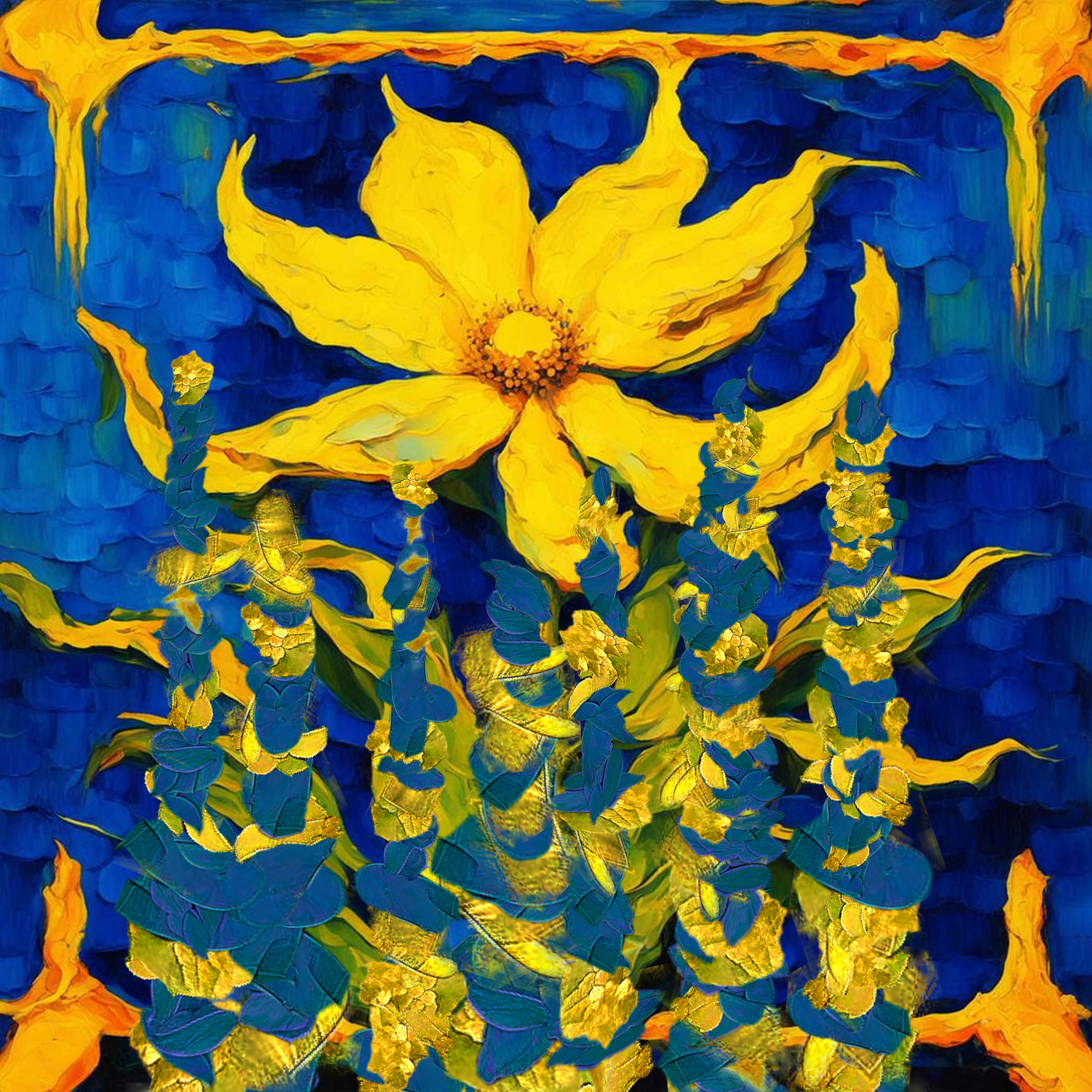 Vincent Flower #1 static token preview
