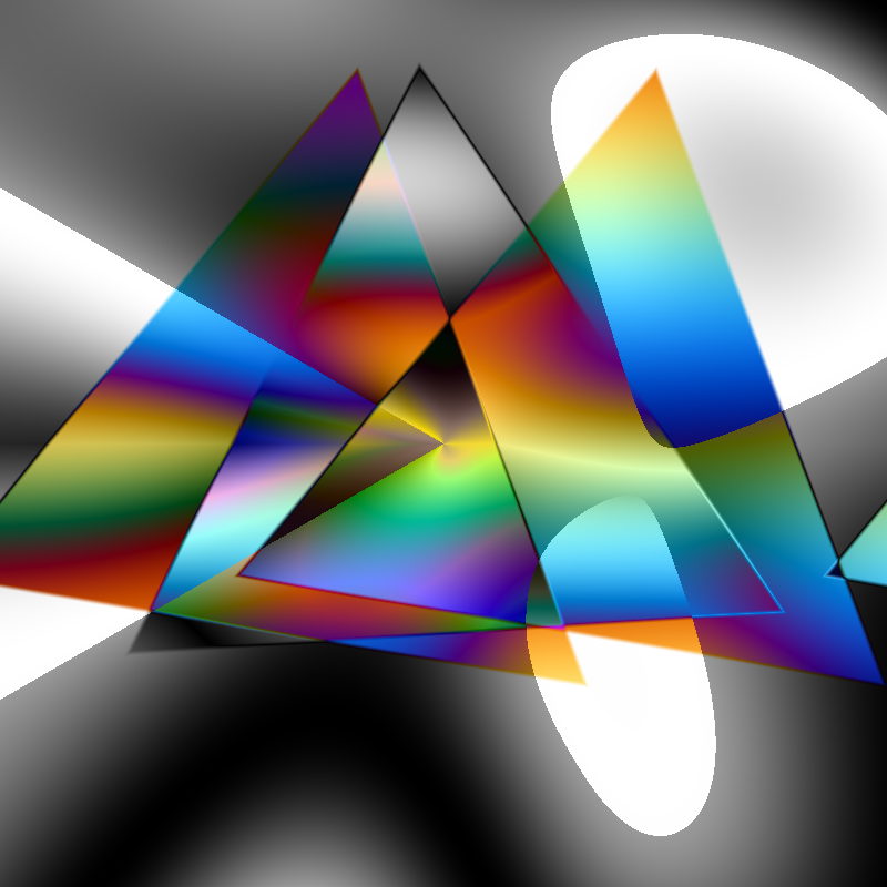 Triangle Mirrors #14 static token preview
