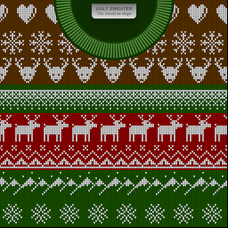 Ugly Sweaters #4 static token preview