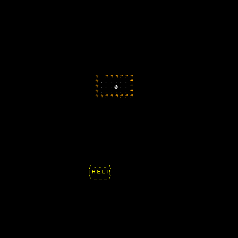 ascii dungeons horror #4 static token preview