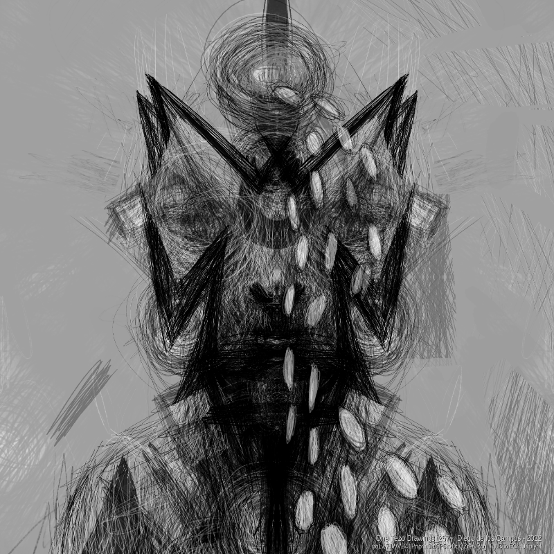 One Tezo Drawings_257+ #12 static token preview