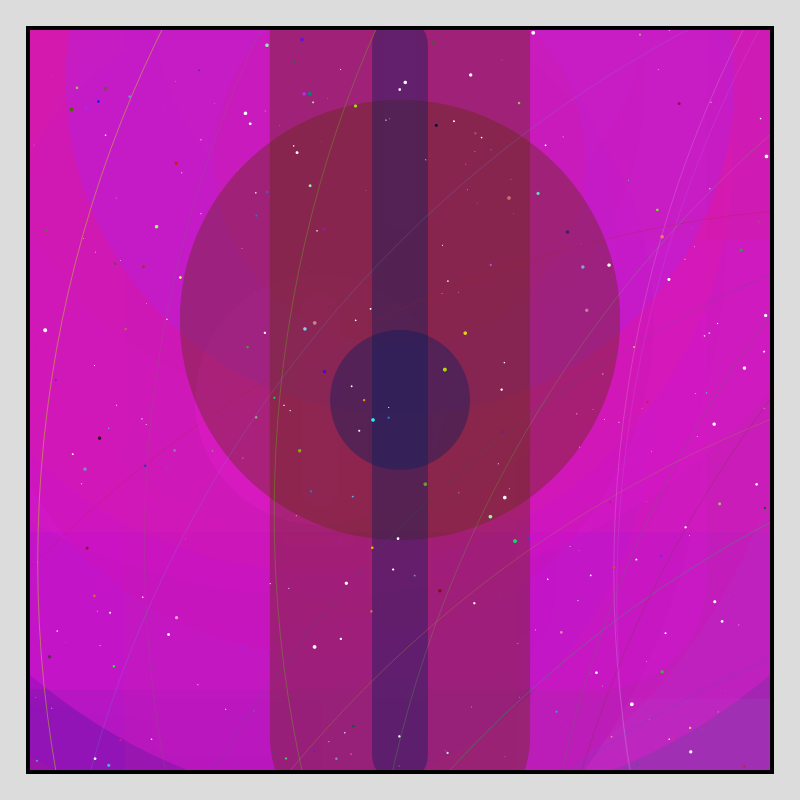 Color Field Starry B #20 static token preview
