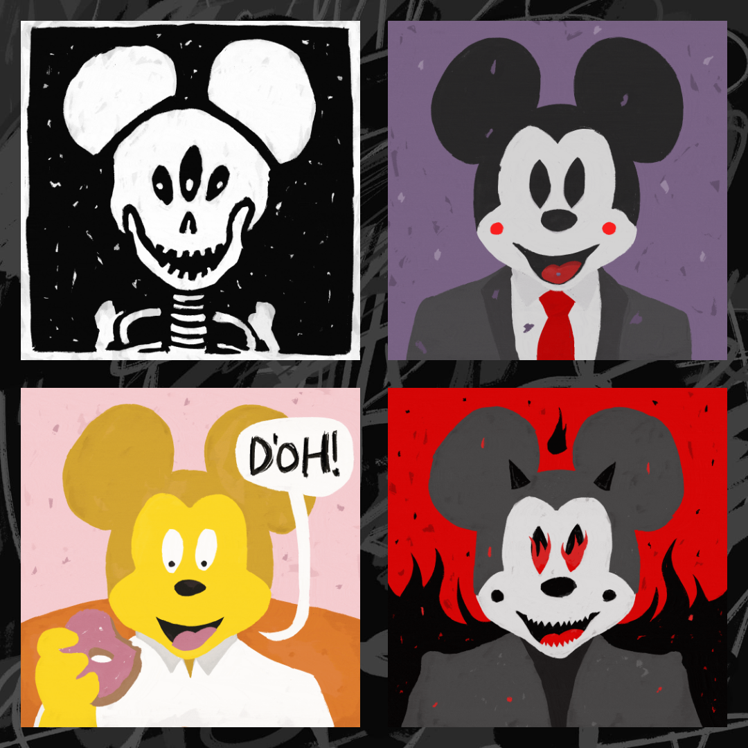 MICKEY PT01 #16 static token preview
