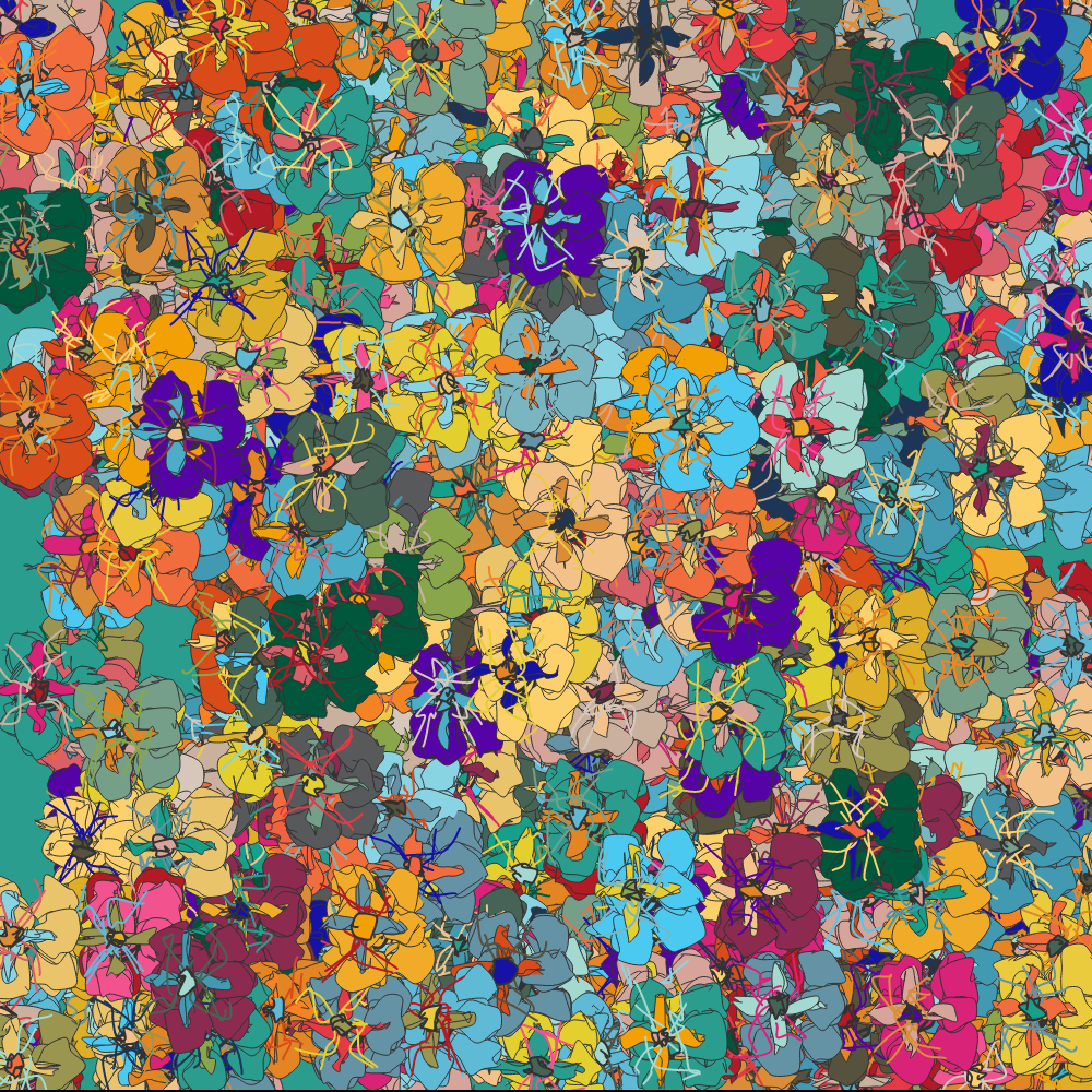 Floral Cacophony #16 static token preview
