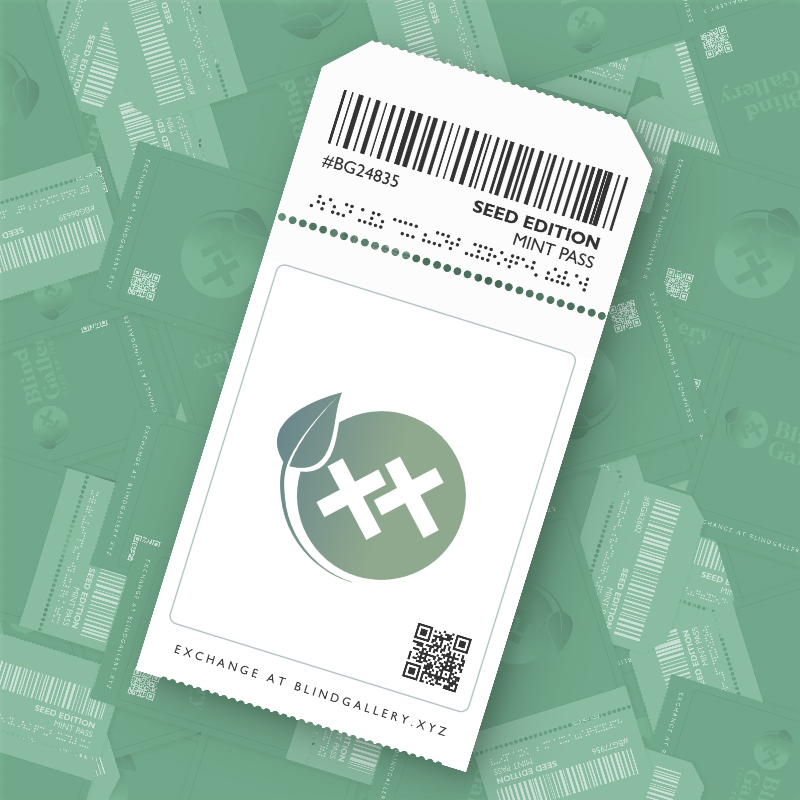 Blind Gallery Mint Pass (Seed Edition) #5 static token preview