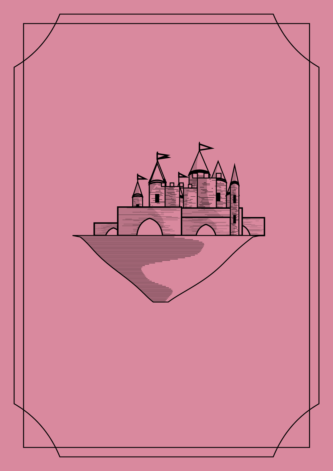 Minimalist Castle #11 static token preview