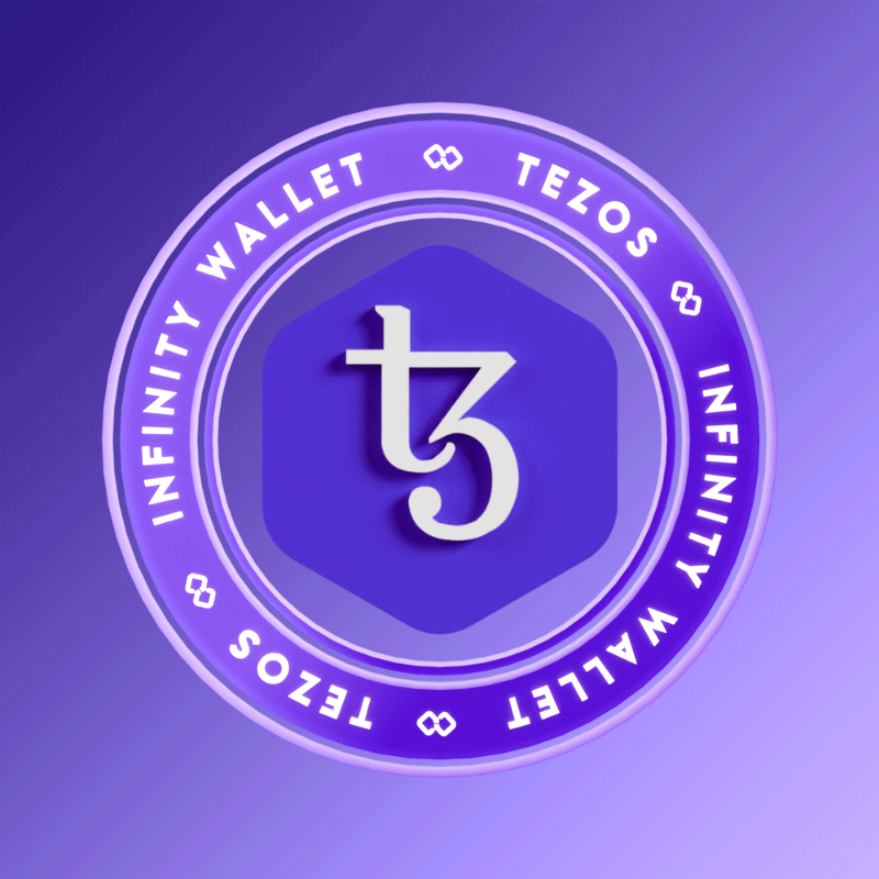 Tezos x Infinity Wallet #9 static token preview