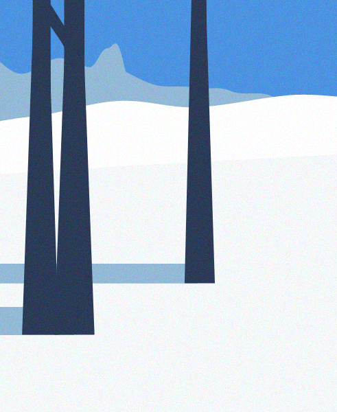 Minimal Snow Landscape #18 static token preview