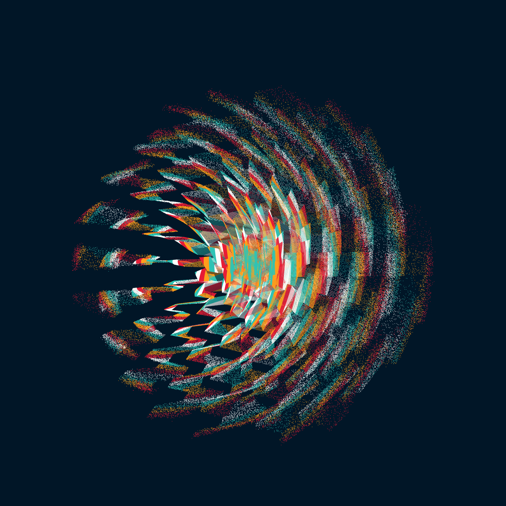 CIRCULAR MURMURATIONS #20 static token preview