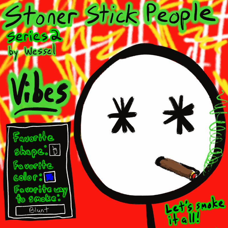 Stoner Stick People Series 2 #1 static token preview