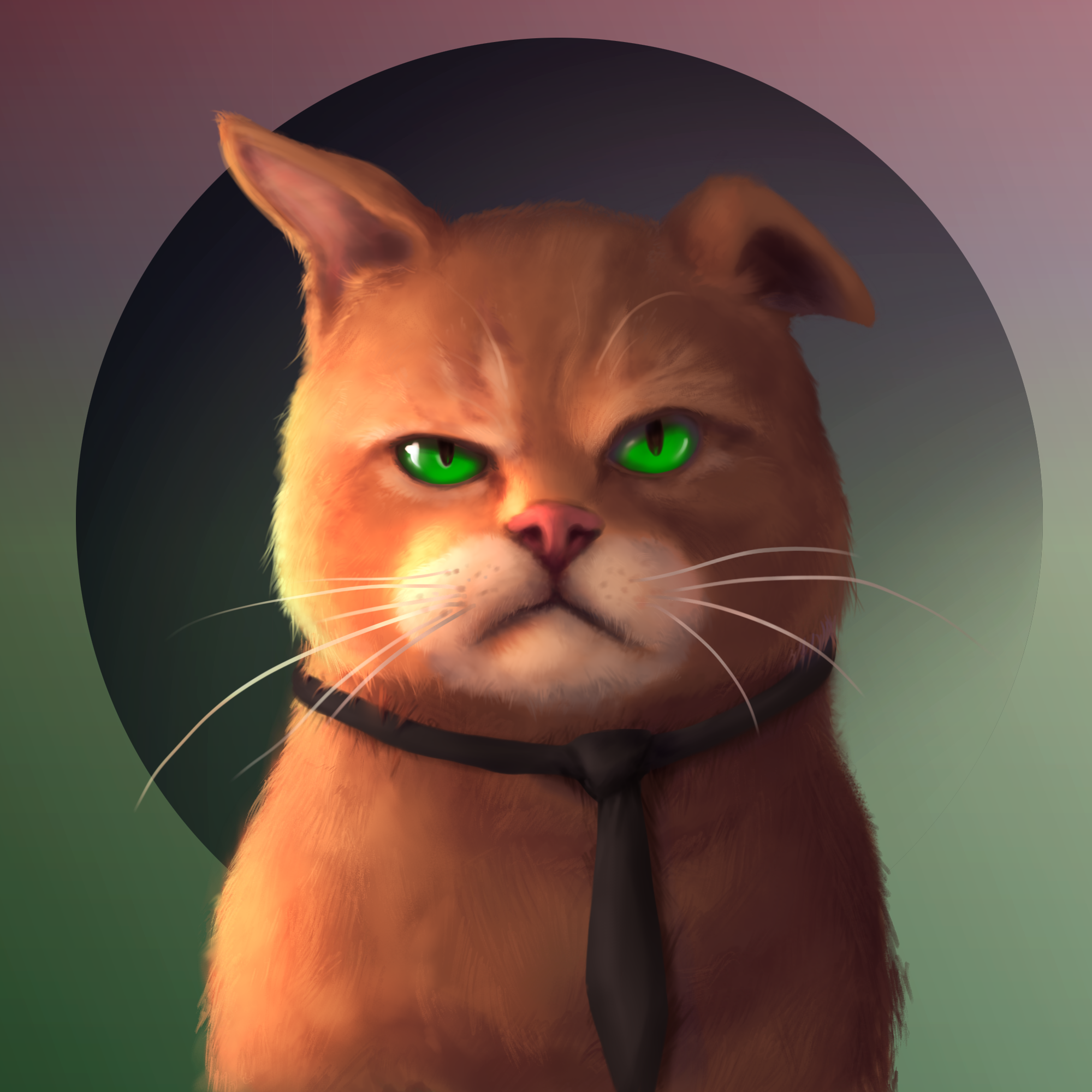 Gangsta Cat #21 static token preview