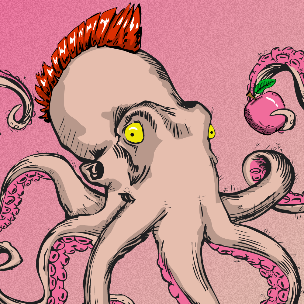 Bad Octupus #9 static token preview
