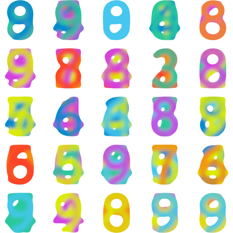 colors as numbers #1 static token preview