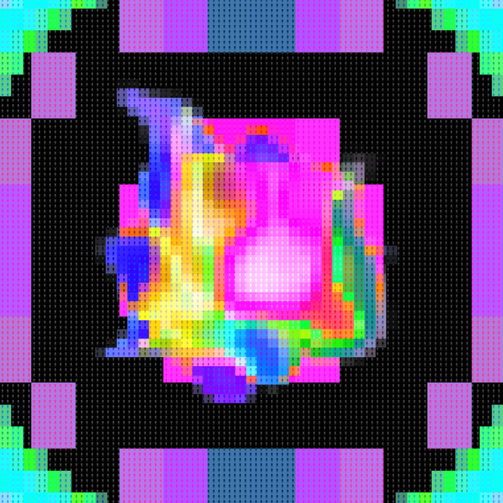 Pixelated Utopian Entity #19 static token preview