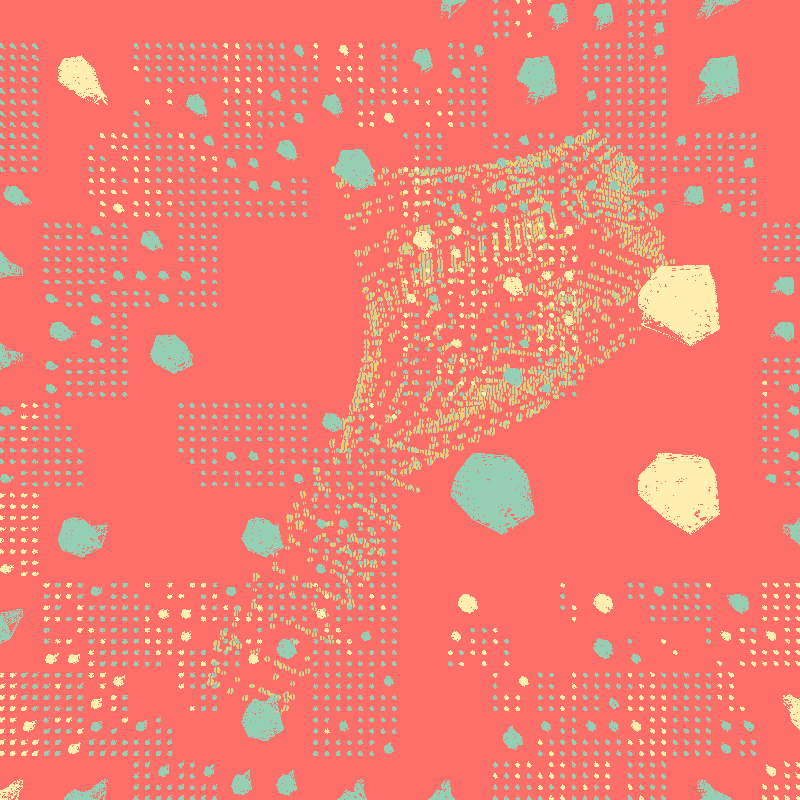 Floral Cells #7 static token preview