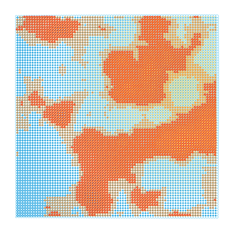 sunset for plotters #18 static token preview