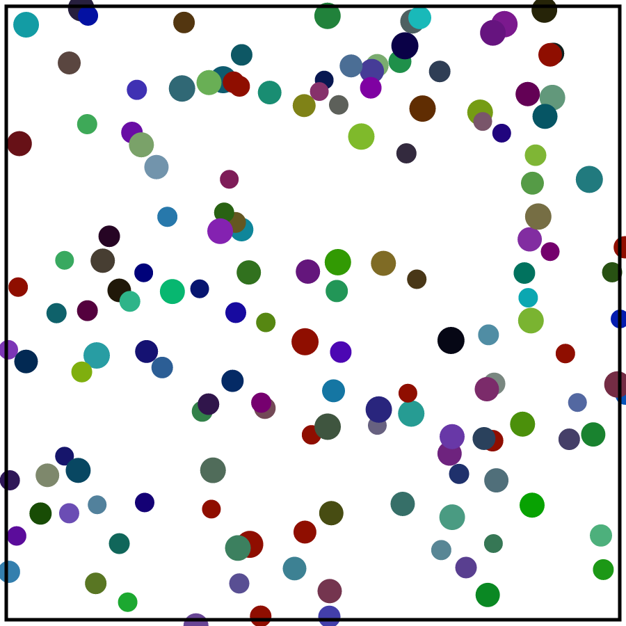 Circle Chasers; 2002/2020; Params #5 static token preview