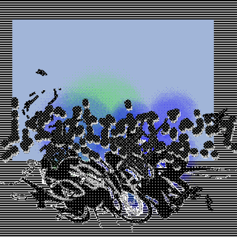 Dither_Graffiti #15 static token preview