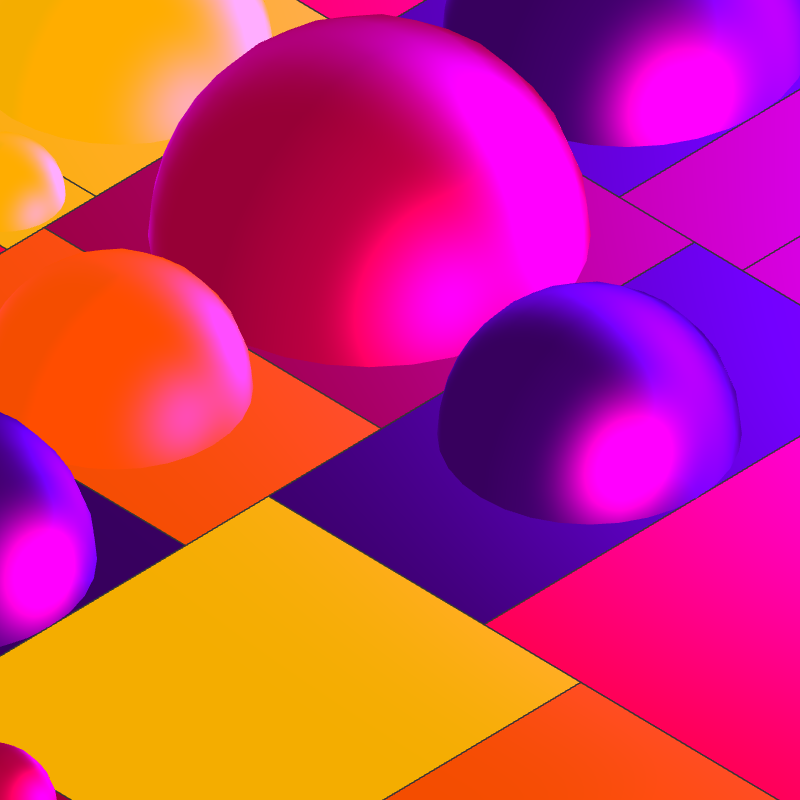 Geometric city #15 static token preview