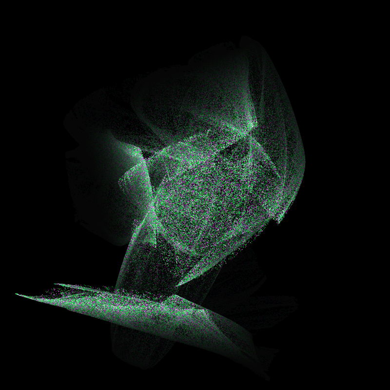 Fractal Amoeba #21 static token preview