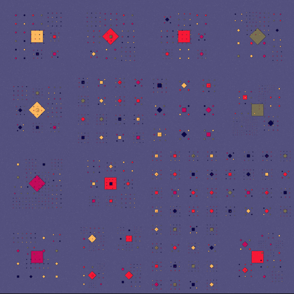 Square pattern v2 #20 static token preview