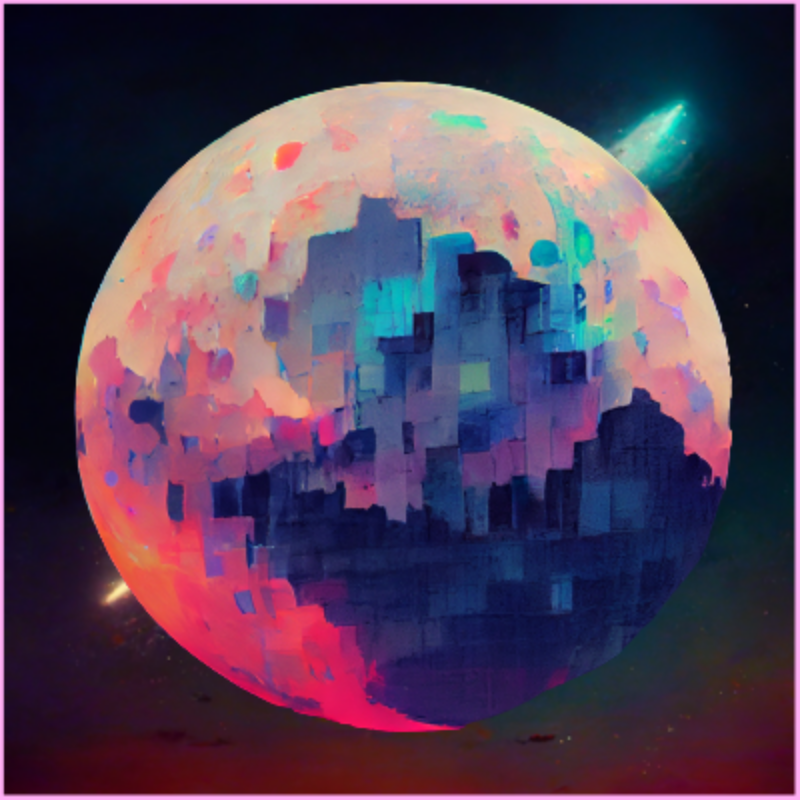 Moon Study #8 static token preview