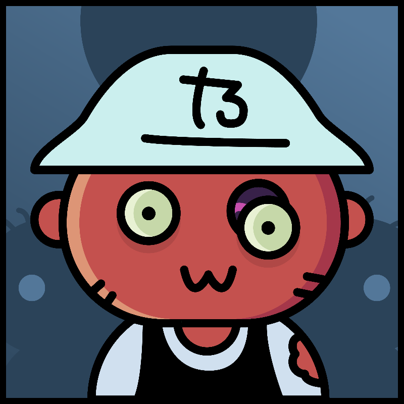 TeZombies #12 static token preview