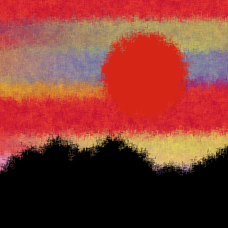 Sunset in memory #2 static token preview
