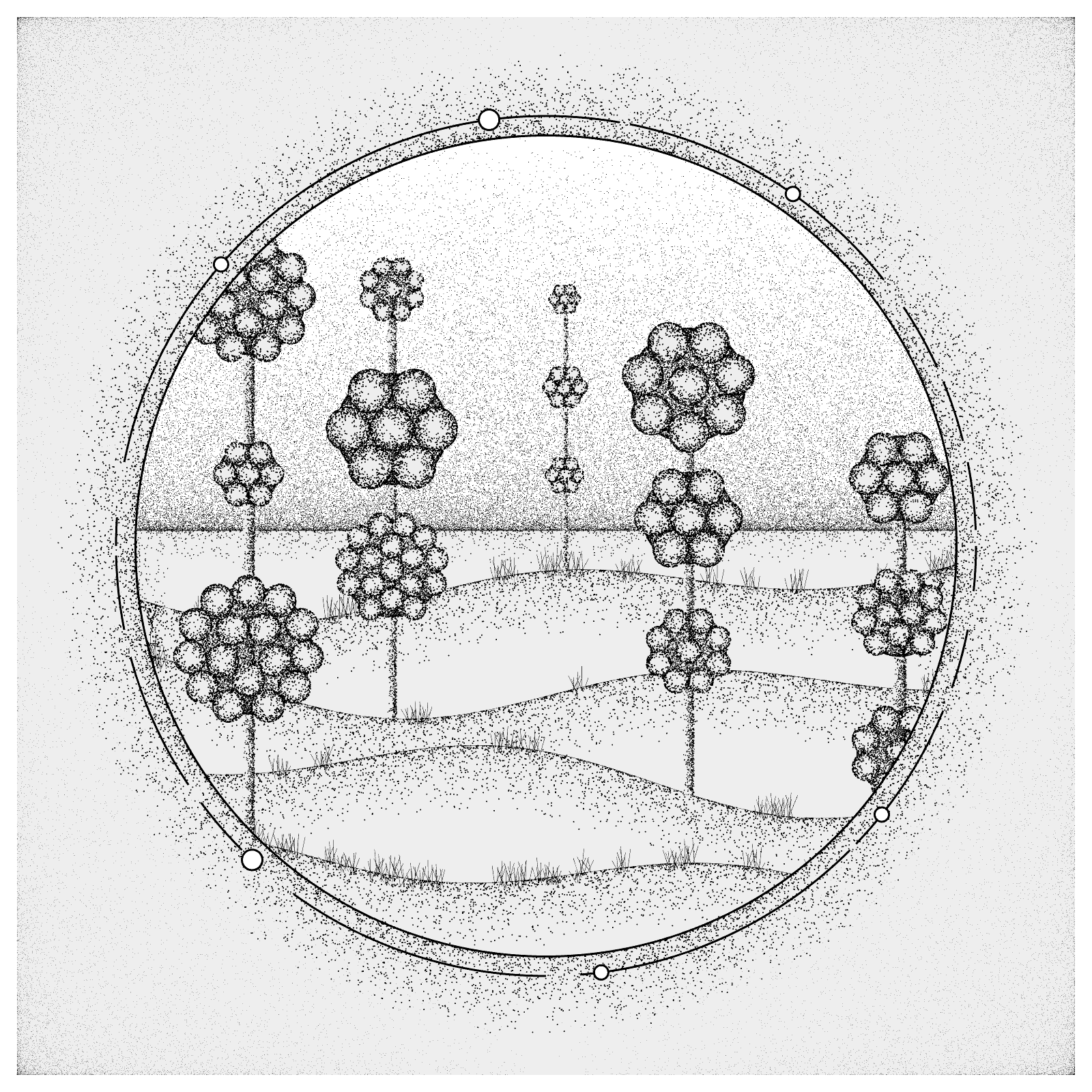 EXPLORING SPACE FLOWERS #7 static token preview