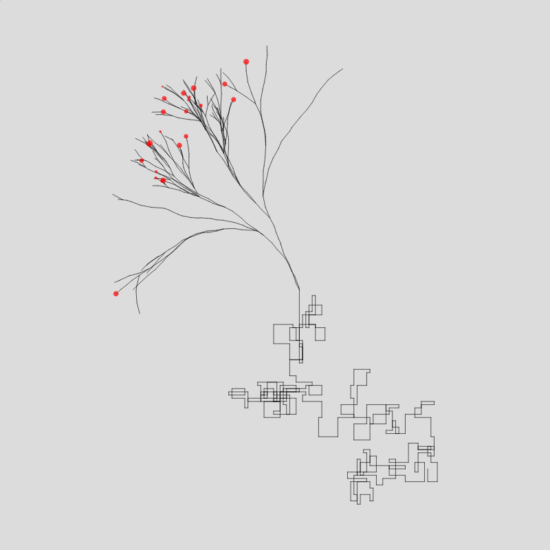 Algorithmic Tree #5 static token preview