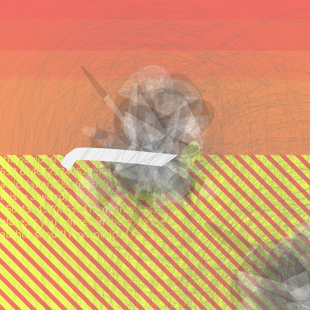 Generative composition: object in space #2 static token preview