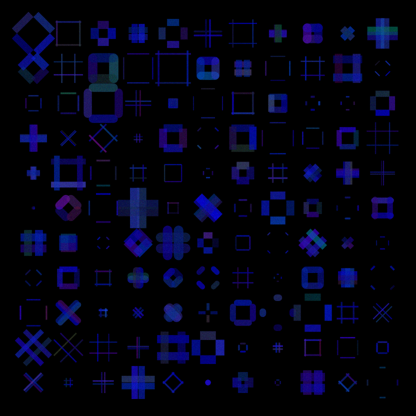 Hash Grid #17 static token preview