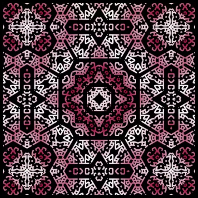 Дэ-generative Kaleidoscope #7 static token preview