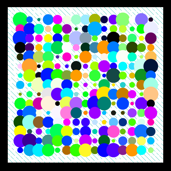 Dots in the Rain #19 static token preview