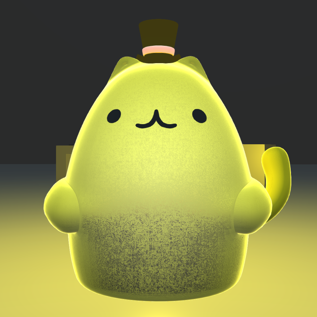 Glow Kitties #1 static token preview