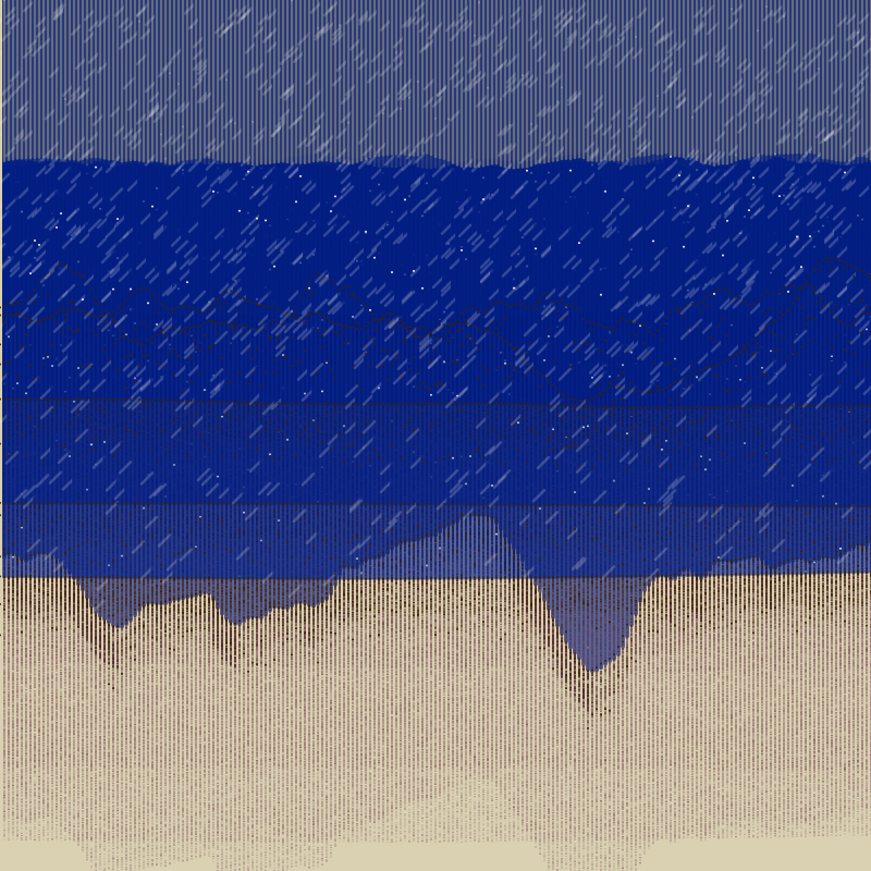 Glitched Mountains GT #196 static token preview