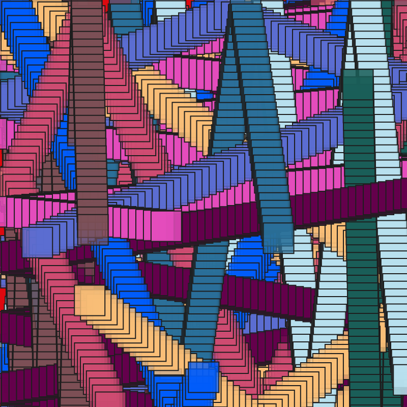 🟪⬛️ Tricky Squares 🟩🟦 #1 static token preview