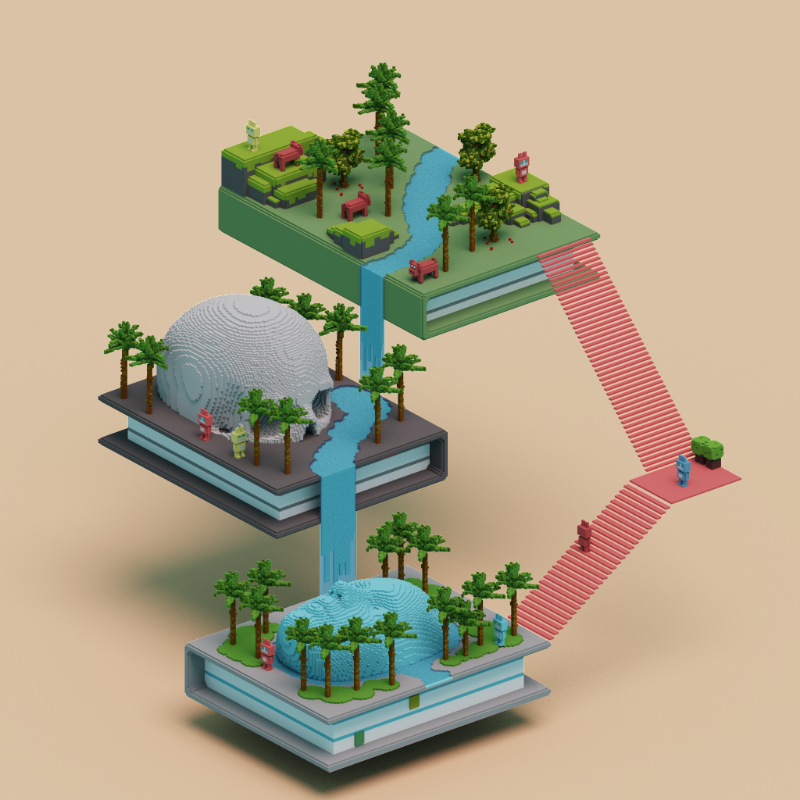 Books and islands #10 static token preview