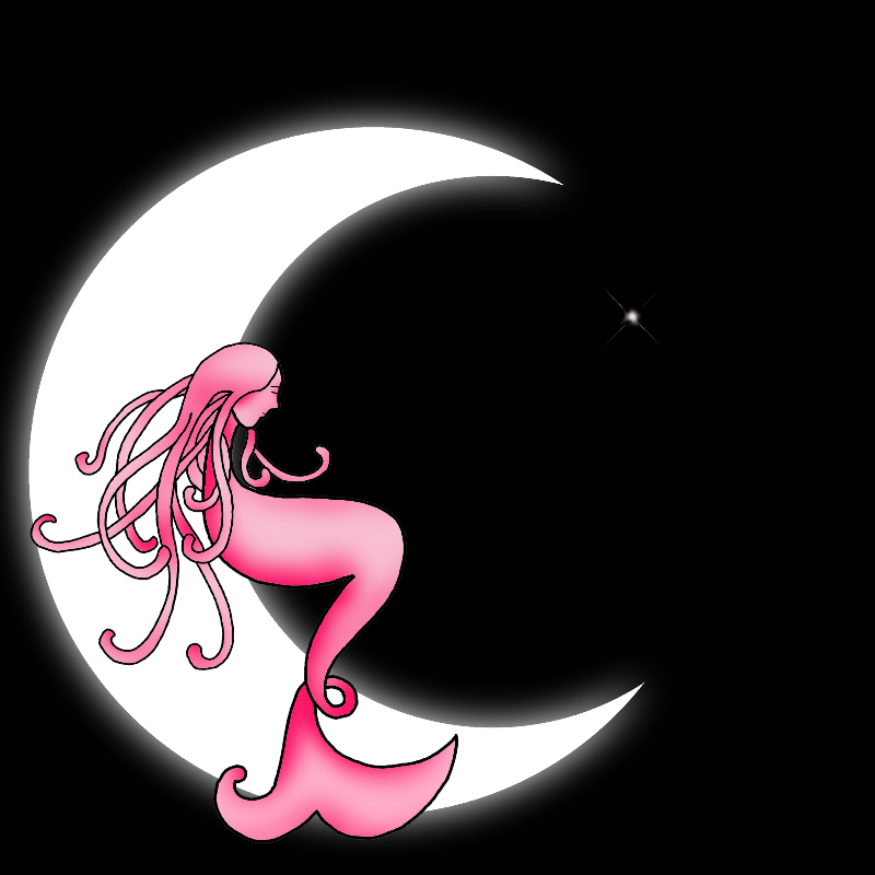 Mermaid & Moon #7 static token preview