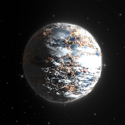 Almost Habitable Planets #1 static token preview